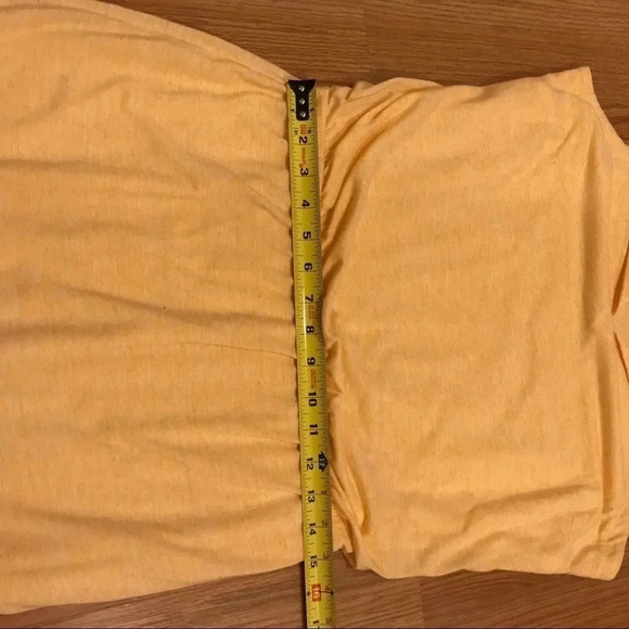 Athleta Peach Orange Coral Linen Blend Sleeveless Vita Dress Women’s Size Small - Picture 11 of 12